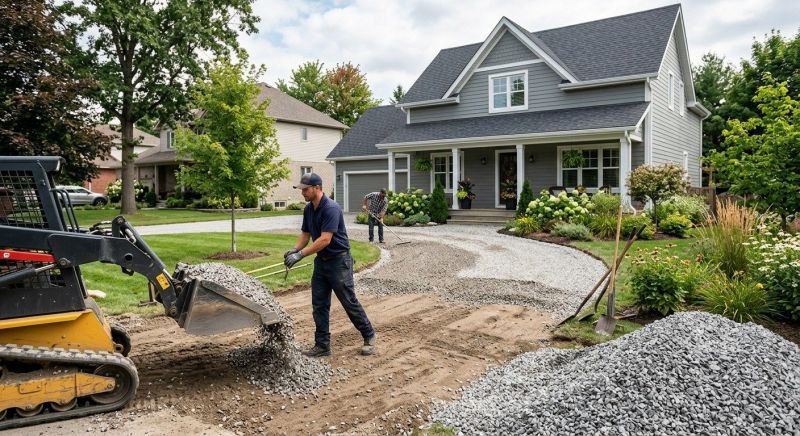 Gravel Smoothing Service